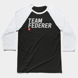 Team Roger Federer Baseball T-Shirt